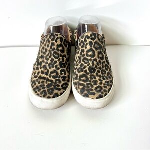 REPORT Ammoni Leopard Print Slip On Sneakers—SZ. 7